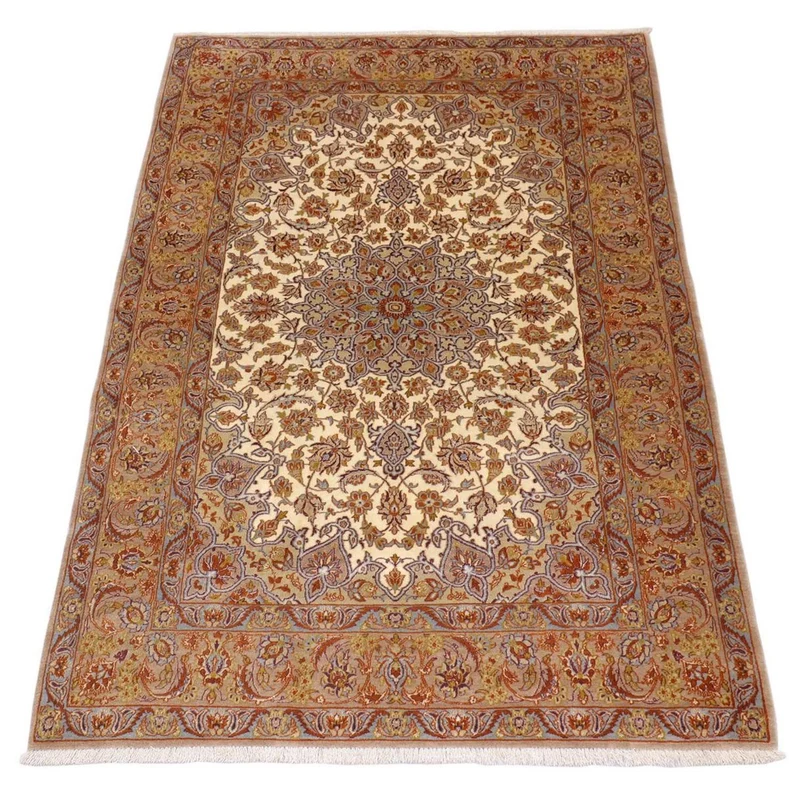 Perserteppich - Isfahan - Premium 112 x 164 cm - beige