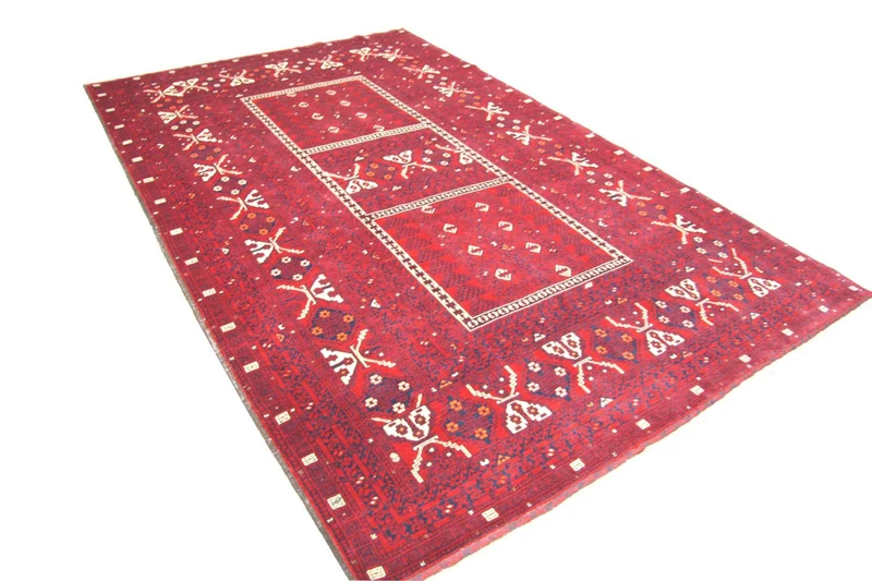 Afghan Teppich 158 x 248 cm - rot
