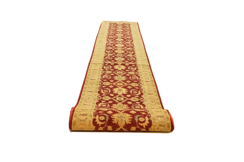 Ziegler Teppich 84 x 588 cm - rot