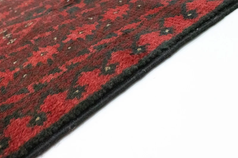 Afghan Teppich - Filpa 302 x 390 cm - dunkelrot