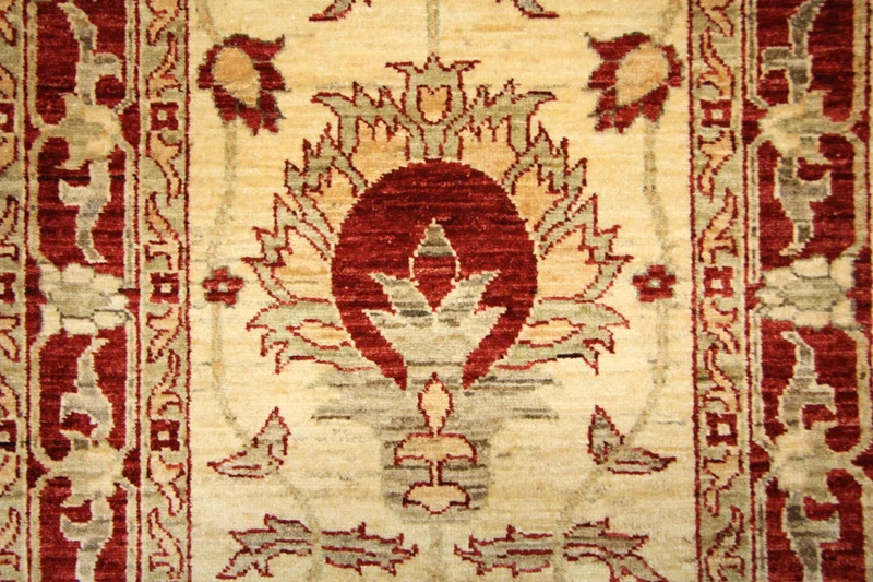 Ziegler Teppich 79 x 320 cm - beige