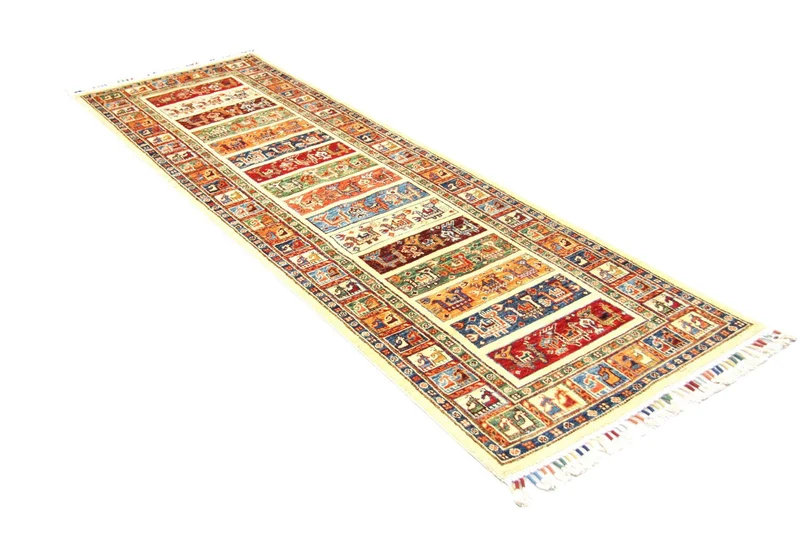 Ziegler Teppich - Ariana 82 x 258 cm - mehrfarbig