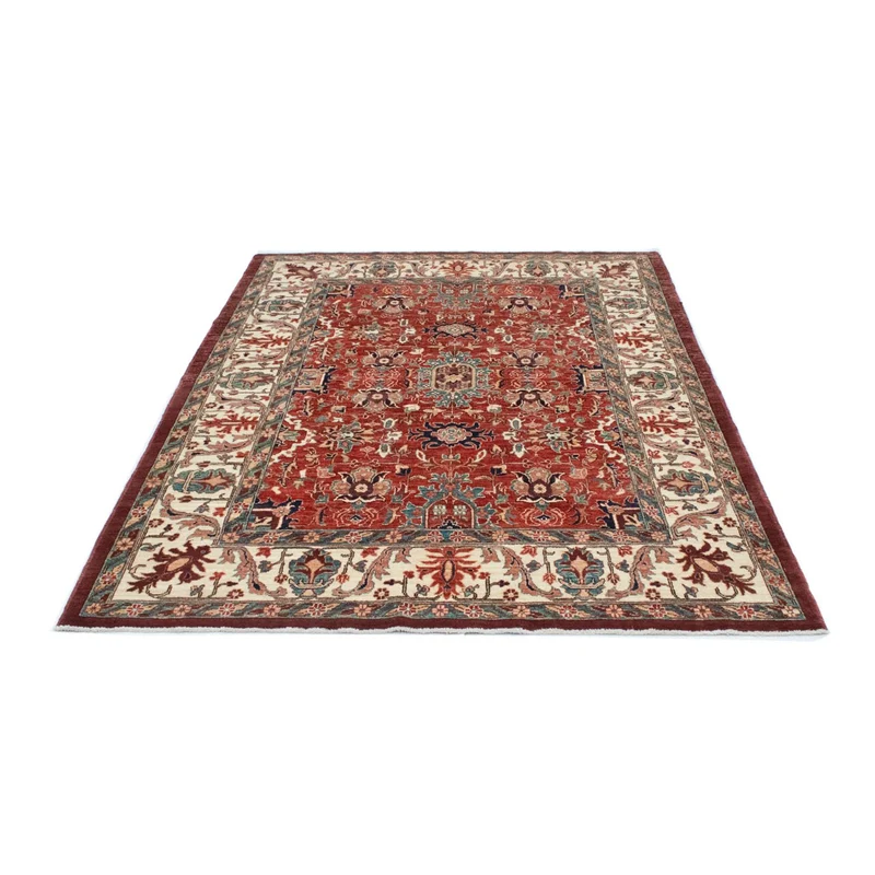 Ziegler Teppich - Ariana 148 x 200 cm - dunkelrot