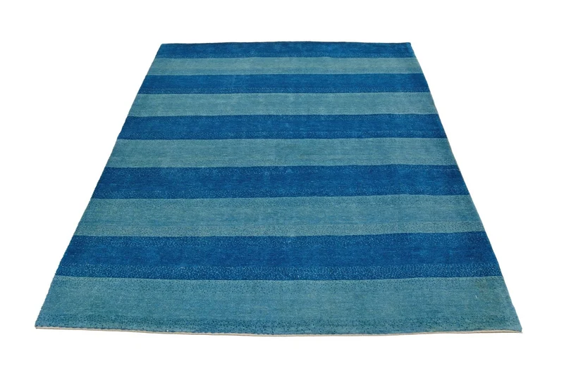 Gabbeh Teppich - Loribaft Perser 150 x 197 cm - blau
