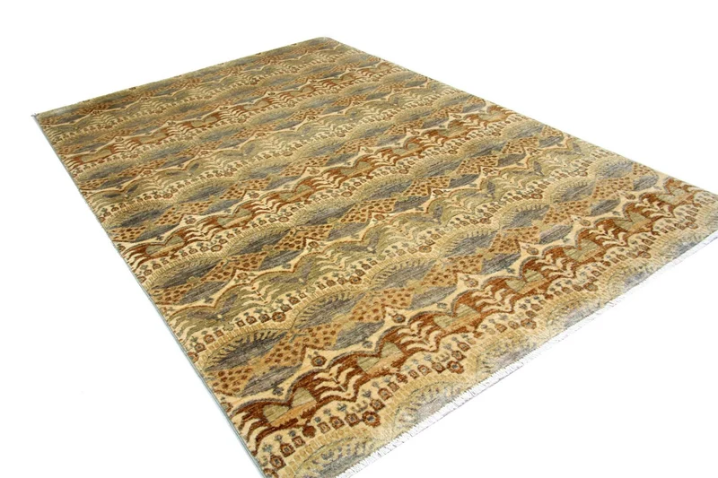 Ziegler Teppich 174 x 250 cm - braun