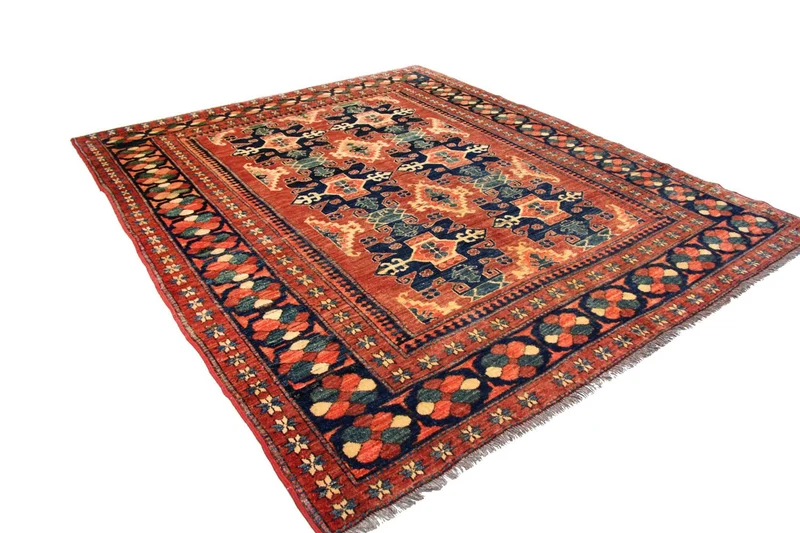 Ziegler Teppich - Kazak 176 x 248 cm - orange