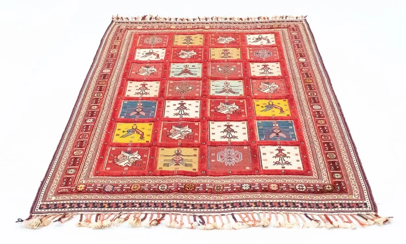 Perserteppich - Nomadic 120 x 170 cm - rot
