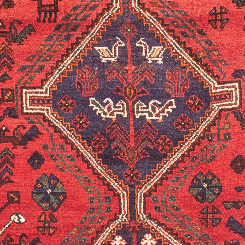 Perserteppich - Nomadic 200 x 295 cm - rot