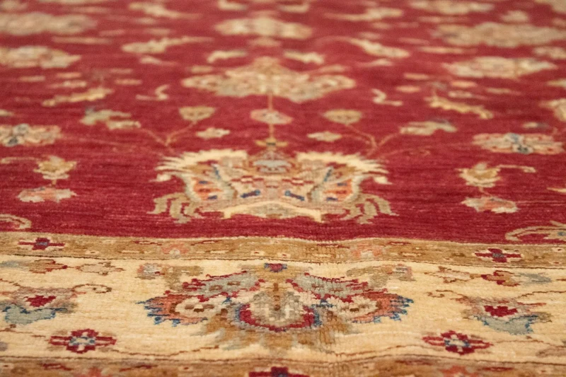 Ziegler Teppich 202 x 247 cm - rot