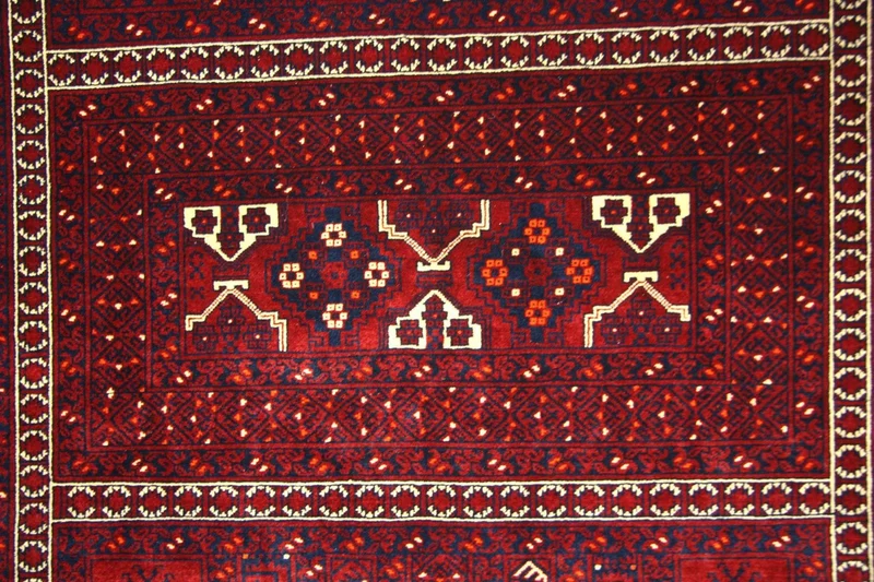 Afghan Teppich 157 x 250 cm - rot