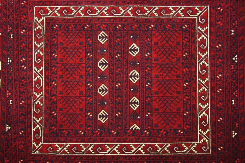 Afghan Teppich 157 x 250 cm - rot