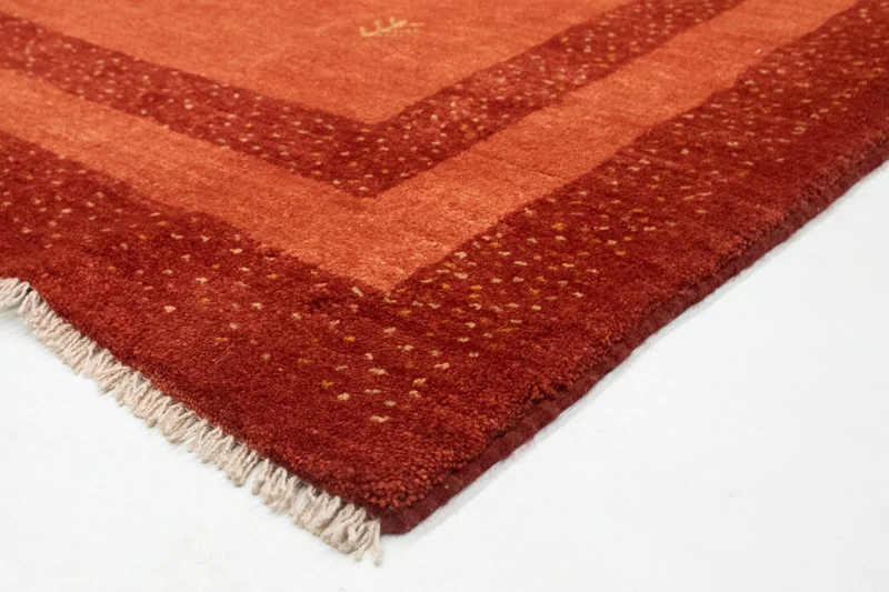 Gabbeh Teppich - Perser 150 x 200 cm - rot