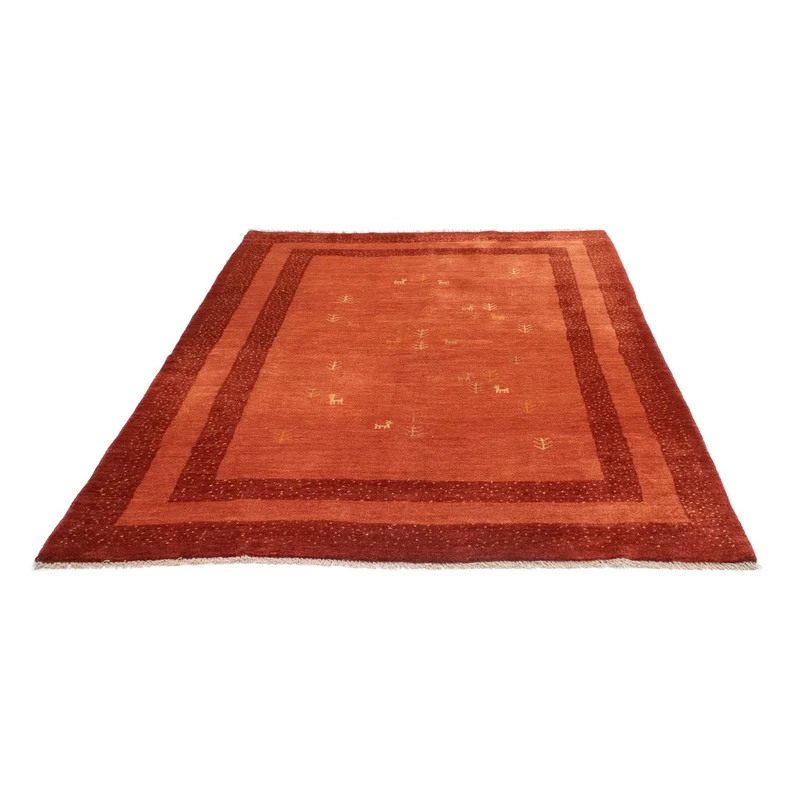 Gabbeh Teppich - Perser 150 x 200 cm - rot