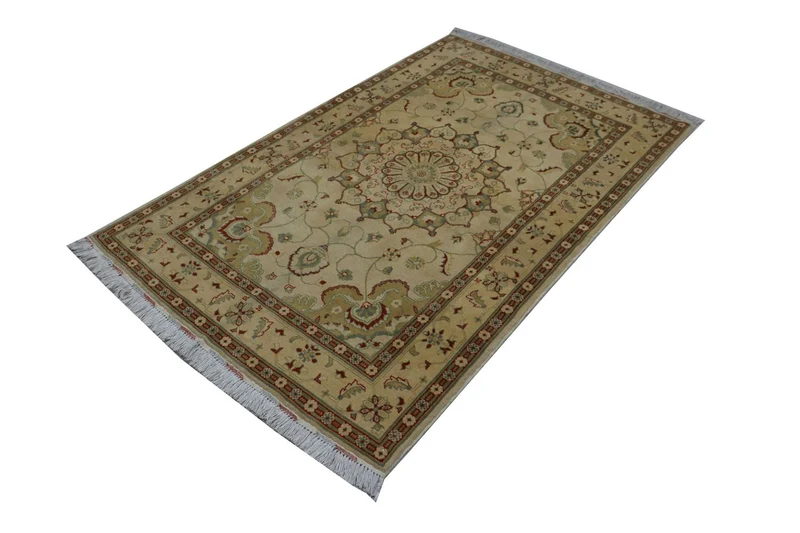 Ziegler Teppich 117 x 185 cm - grün