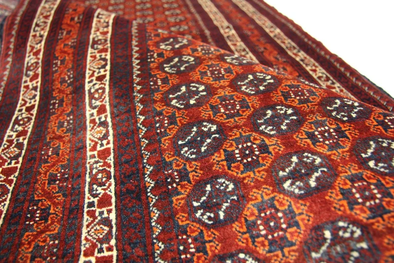 Afghan Teppich - Buchara 89 x 290 cm - rot