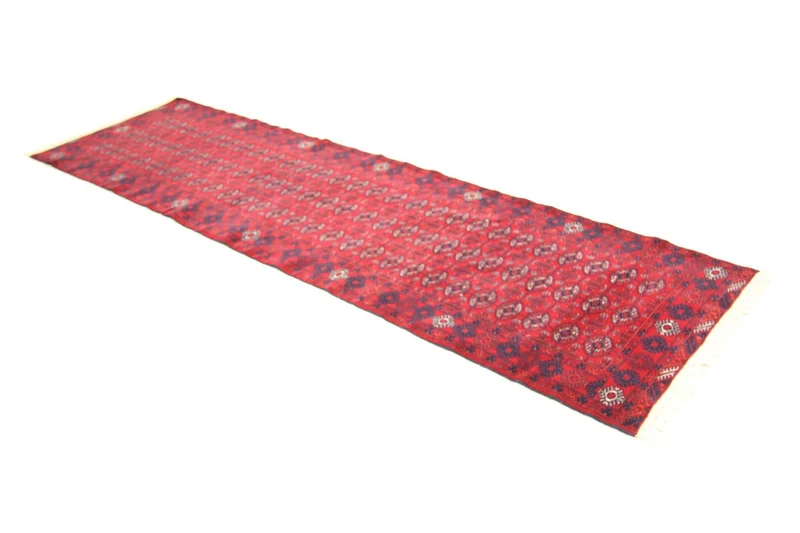 Afghan Teppich - Buchara 83 x 278 cm - rot