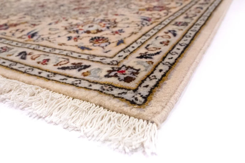 Perserteppich - Keshan 200 x 305 cm - beige