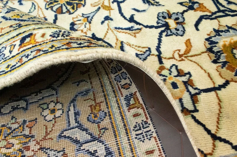 Perserteppich - Keshan 237 x 378 cm - beige