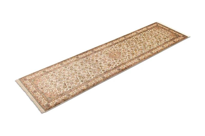 Seidenteppich - Kaschmir Seide 79 x 300 cm Teppichläufer