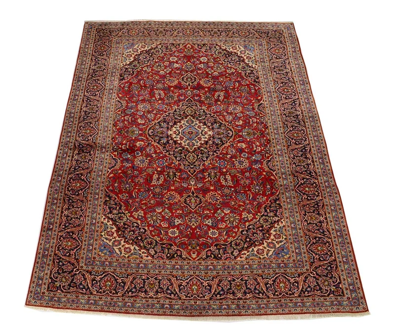 Perserteppich - Keshan 291 x 400 cm - rot