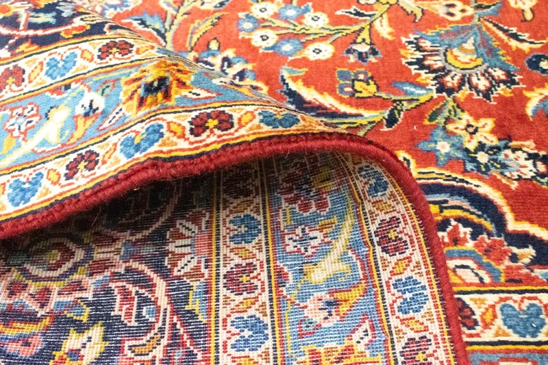 Perserteppich - Keshan 270 x 382 cm - orange