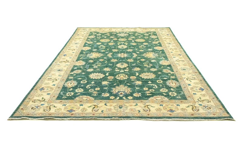 Ziegler Teppich 199 x 295 cm - grün