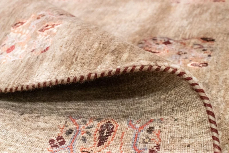 Gabbeh Teppich - Loribaft Indus 166 x 258 cm - grau