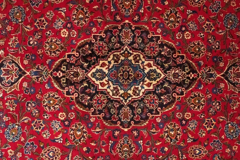 Perserteppich - Keshan 239 x 358 cm - rot
