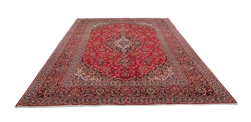 Perserteppich - Keshan 239 x 358 cm - rot