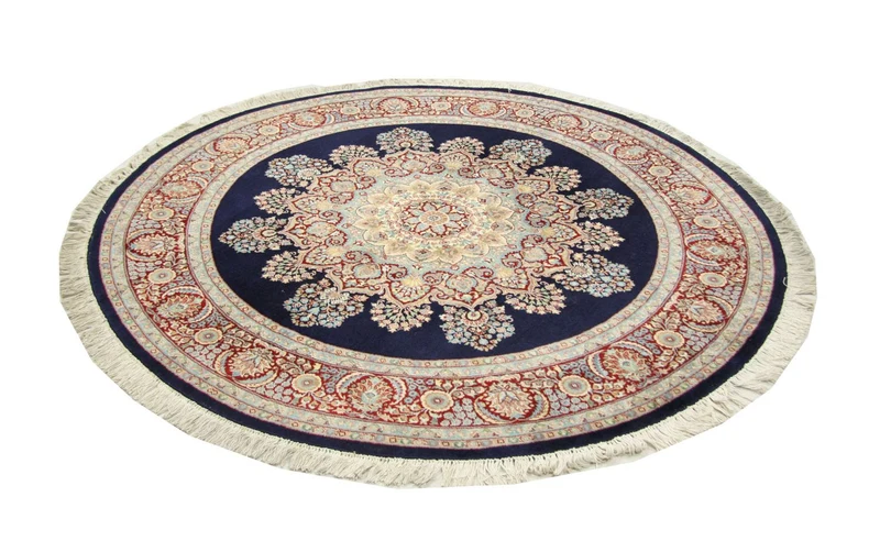 China Teppich 184 x 184 cm - blau