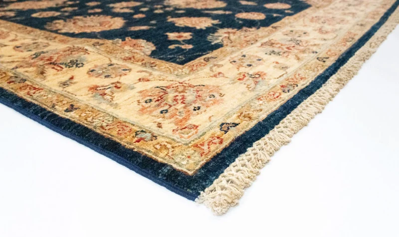 Ziegler Teppich 150 x 198 cm - blau