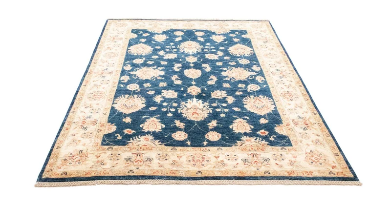 Ziegler Teppich 150 x 198 cm - blau