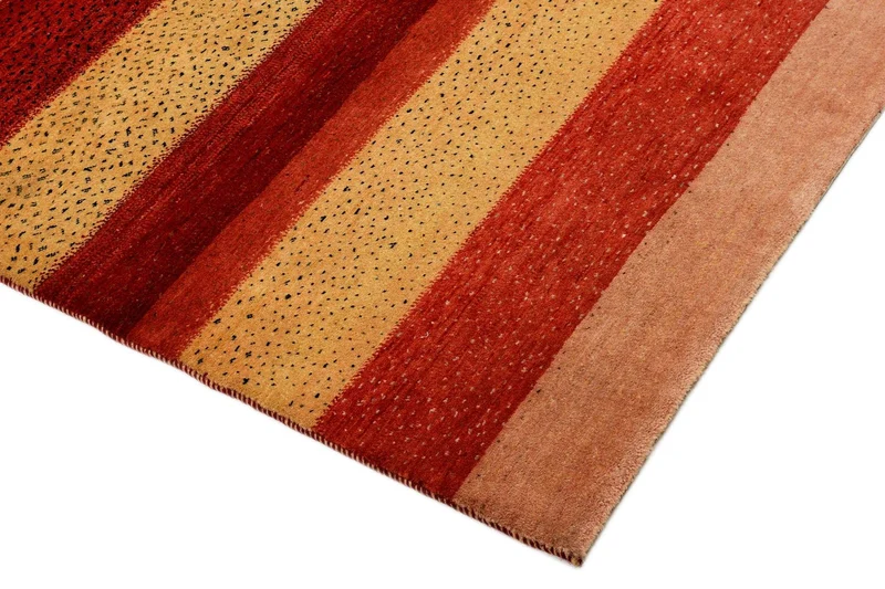 Gabbeh Teppich - Loribaft Perser 86 x 202 cm - rot