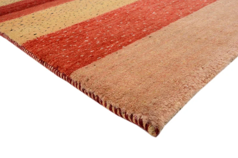 Gabbeh Teppich - Loribaft Perser 86 x 202 cm - rot