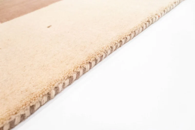Gabbeh Teppich - Loribaft Softy 190 x 270 cm - braun