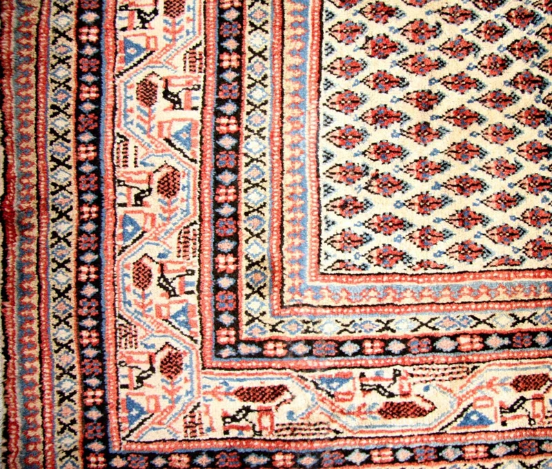 Perserteppich - Mir 237 x 314 cm - beige