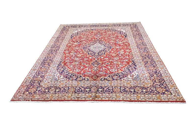 Perserteppich - Keshan 245 x 350 cm - rot