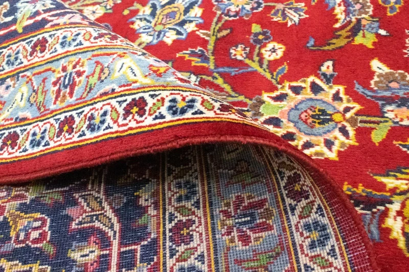 Perserteppich - Keshan 297 x 390 cm - rot