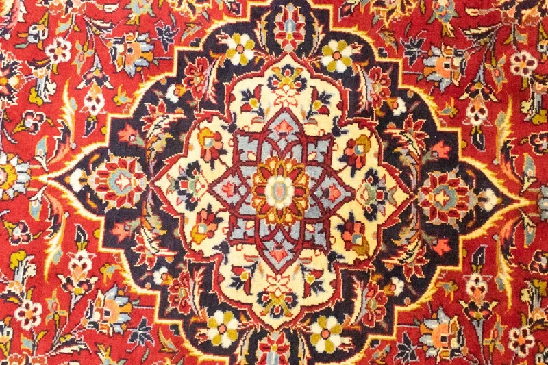 Perserteppich - Keshan 248 x 358 cm - rot