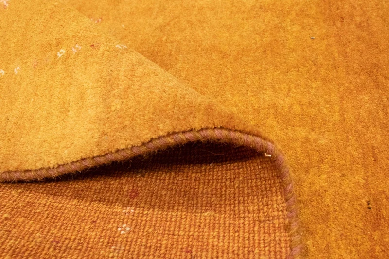 Gabbeh Teppich - Perser 147 x 187 cm - gold