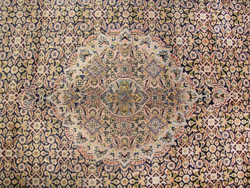 Orientteppich - Bidjar - Indus 248 x 290 cm - blau