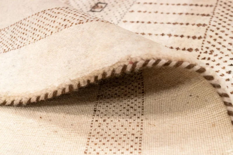 Gabbeh Teppich - Loribaft Indus 151 x 222 cm - beige