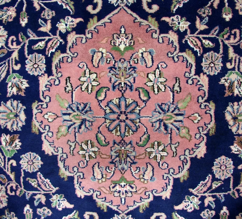 Orientteppich - Täbriz 244 x 302 cm - blau