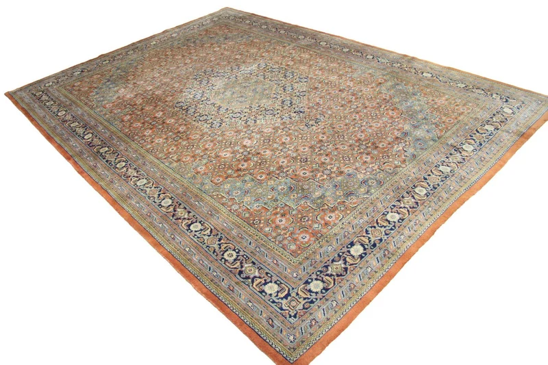 Perserteppich - Bidjar 250 x 348 cm - blau