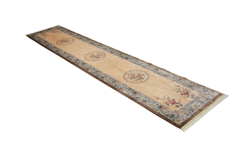 Seidenteppich - China Seide 70 x 337 cm Teppich Läufer