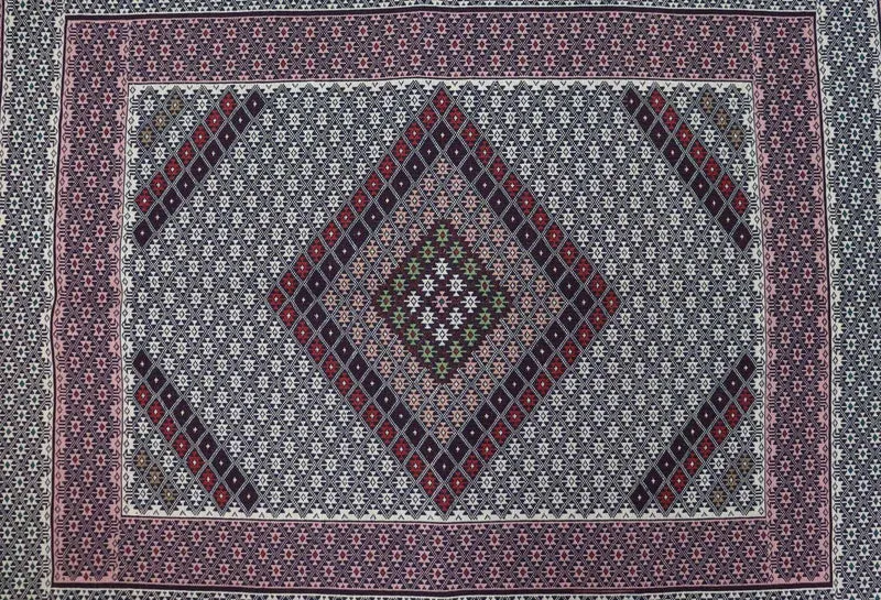 Kelim Teppich - Oriental 129 x 205 cm - blau