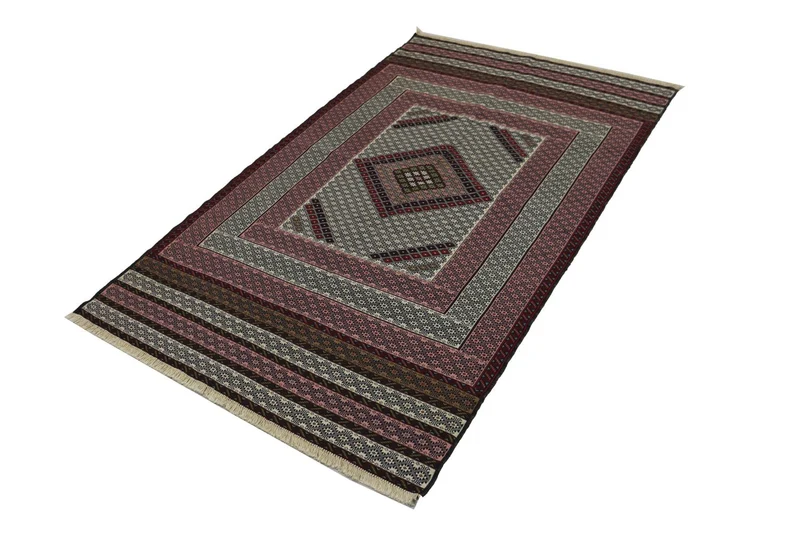 Kelim Teppich - Oriental 129 x 205 cm - blau