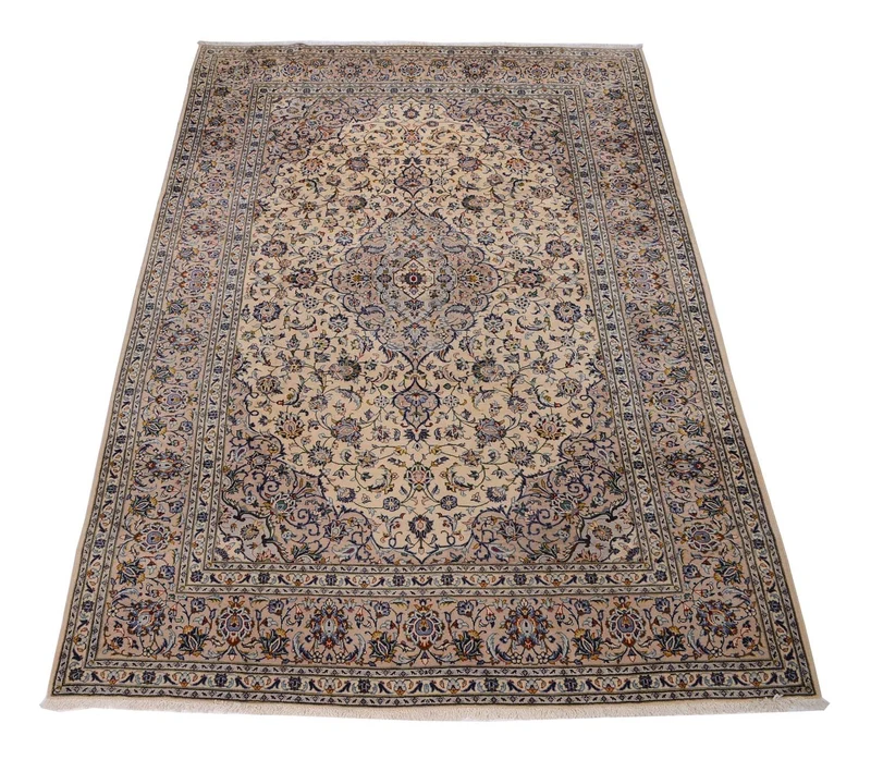 Perserteppich - Keshan 252 x 362 cm - beige