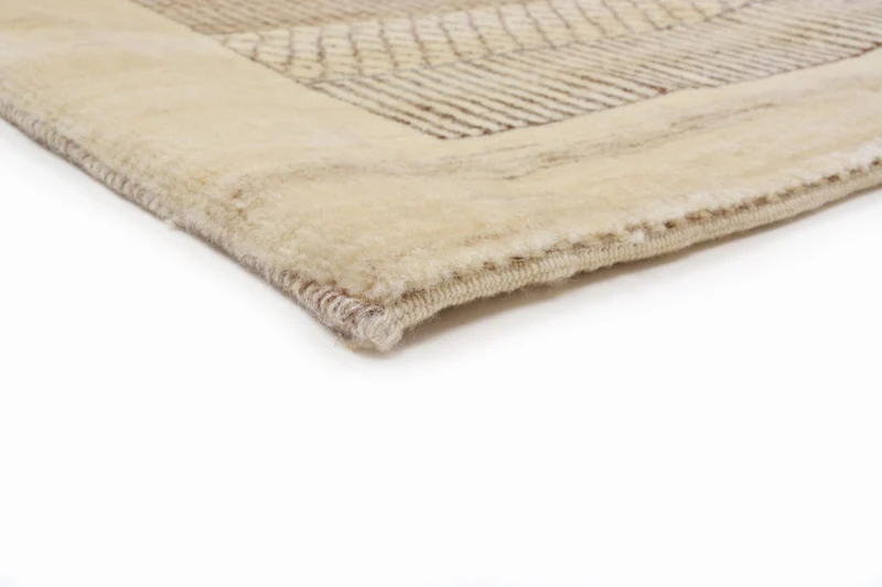 Gabbeh Teppich - Loribaft Perser 114 x 164 cm - natur