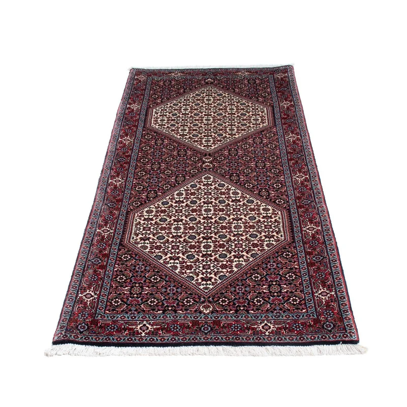 Perserteppich - Bidjar - Royal 79 x 194 cm - dunkelblau
